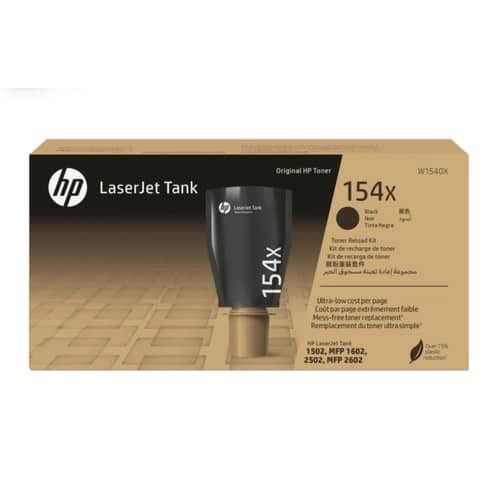 Toner HP 154x Negro kit de recarga