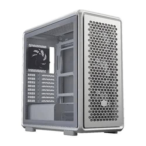 Gabinete Cooler Master MasterFrame 600 4 Fans Sickleflow Aluminio Modular Silver s/fuente