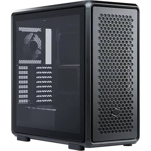 Gabinete Cooler Master MasterFrame 600 4 Fans Mobius Aluminio Modular Black s/fuente