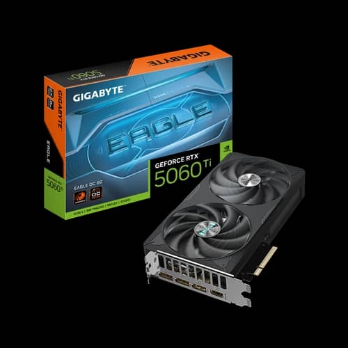 Placa de Video GIGABYTE NVIDIA GeForce RTX 5060 Ti EAGLE OC 8G