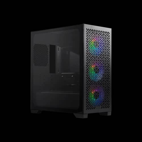 Gabinete Cooler Master Elite 302 Black 3 fans ARGB s/fuente