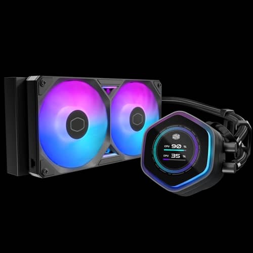 Water Cooler CM Masterliquid 240 Atmos II LCD ARGB