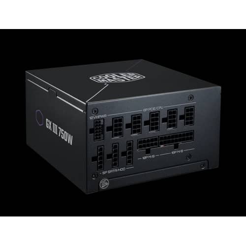 Fuente Cooler Master GX3 Gold 750W 80 Plus Full Modular A/AR Cord