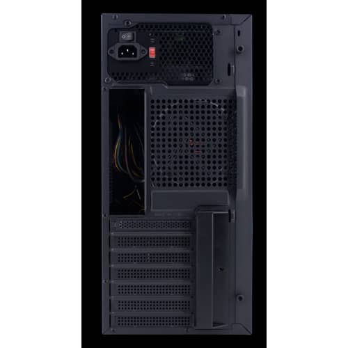 Gabinete Teros TE-1036S Mid Tower Fans 120cm c/Fuente 250W Black