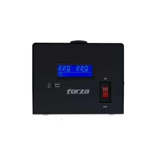 Estabilizador Forza FVR-6002 6000VA/3000W (Sin Adaptador) IN-NEMA OUT-NEMA (enchufe USA)