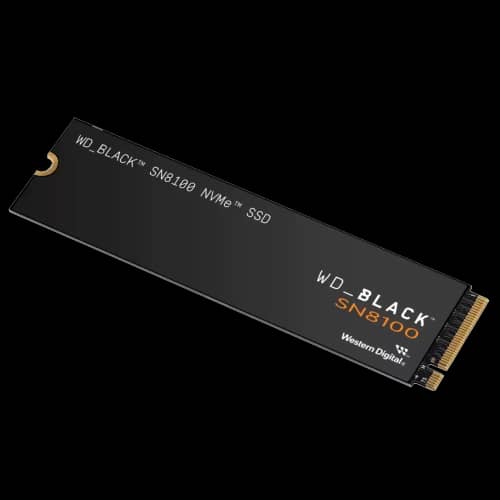 Disco Interno SSD WD Black SN8100 2TB M.2 2280 NVMe PCIe 5.0 14900Mb/s s/Disip
