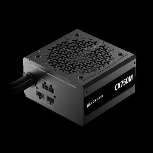 Fuente CORSAIR CX-M Series CX750M 750W ATX 3.1 Cybenetics Bronze Semi-Modular