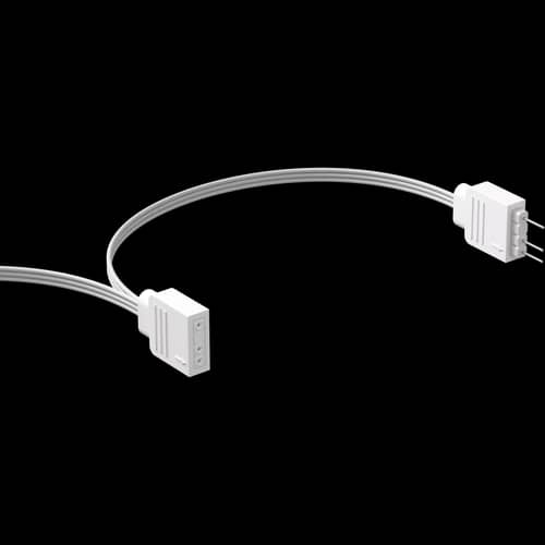 Kit de ventiladores CORSAIR PWM de 120 mm RS120 ARGB x3 blanco