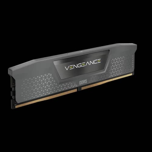 Memoria Ram UDIMM CORSAIR VENGEANCE 16GB DDR5 6000MHz CL36 1.35V (1 x 16GB) Negro