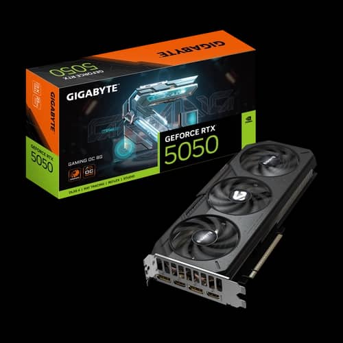 Placa de Video GIGABYTE GeForce RTX 5050 GAMING OC 8G