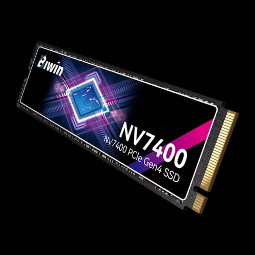 Disco Interno SSD BIWIN NV7400 512GB M.2 2280 PCIe 4.0 7450MB/s