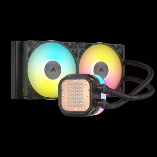 Liquid cooler CORSAIR iCUE LINK TITAN 240 RX RGB Negro