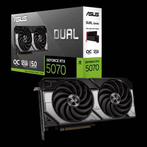 Placa de Video ASUS NVIDIA GeForce DUAL RTX5070 O12G GDDR7