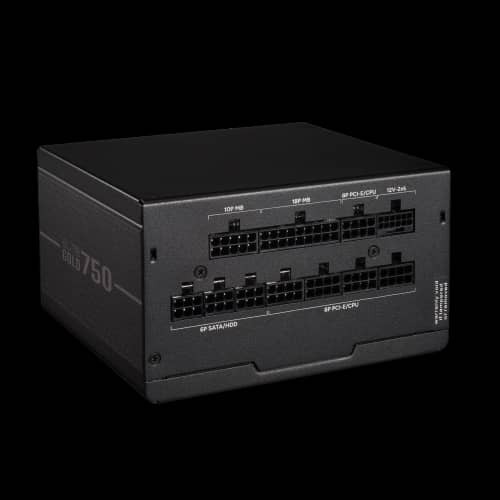 Fuente Cooler Master Elite Gold 750W Full Modular 80 Plus