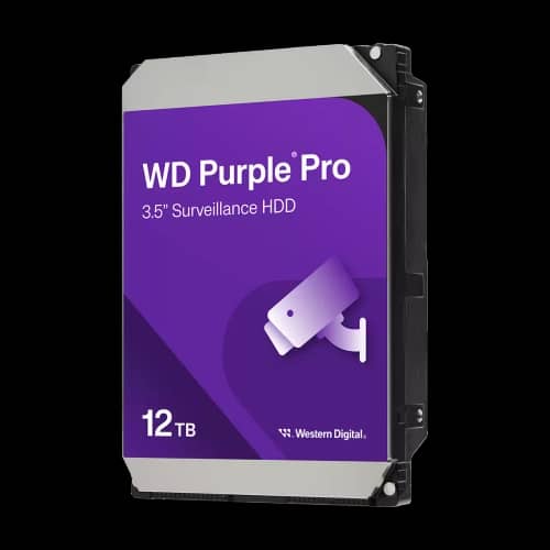 Disco Interno HDD WESTERN DIGITAL Purple Pro 12TB 3.5" SATA 3.0 512MB 7200rpm