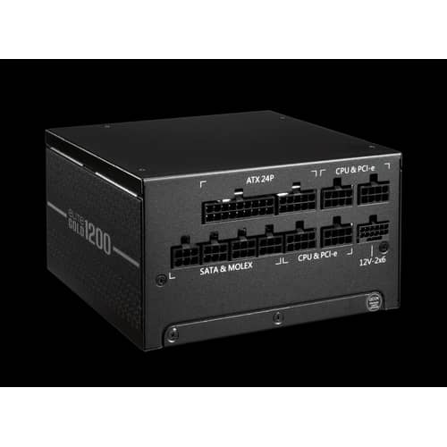 Fuente Cooler Master Elite Gold 1200W Full Modular 80 Plus