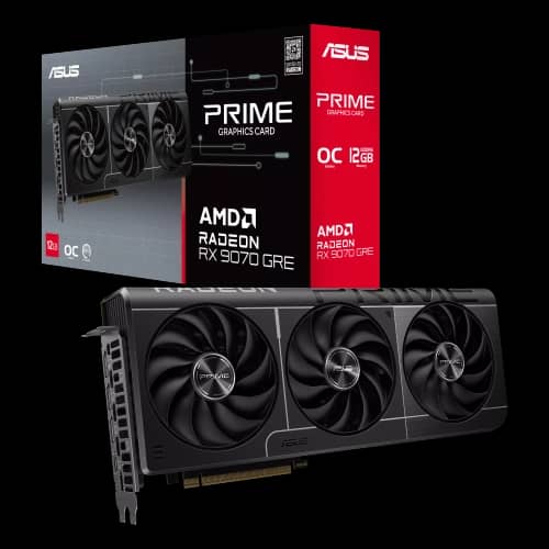 Placa de Video ASUS AMD Radeon PRIME RX9070 GRE O12G EVO