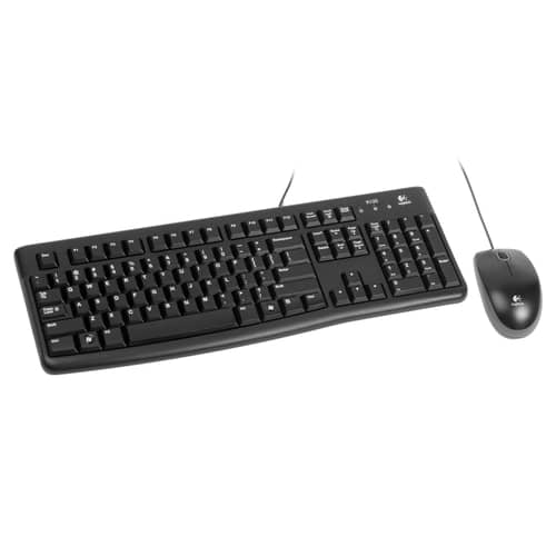 Combo Teclado y Mouse Logitech MK120 Español