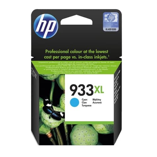 Cartucho de Tinta HP 933XL Cian Alto Rendimiento