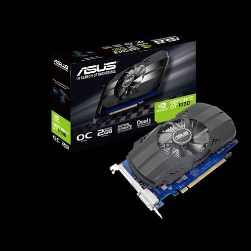 Placa de Video ASUS NVIDIA GeForce Phoenix PH-GT1030 O 2GB GDDR5