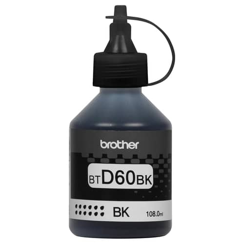 Botella de tinta Brother BTD60BK Negra