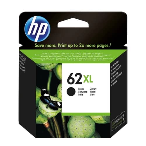 Cartucho de Tinta HP 62XL Negro